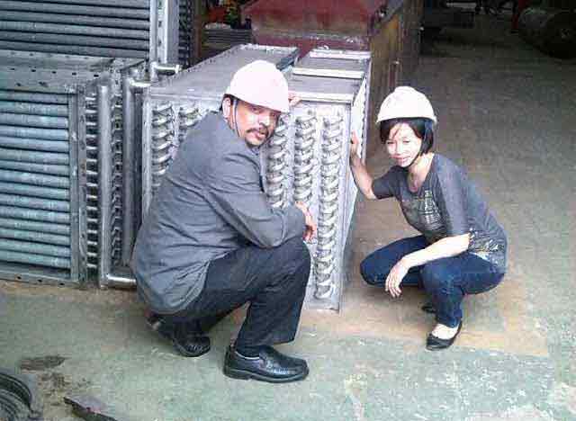 捷瑪換熱器質量好，服務熱情